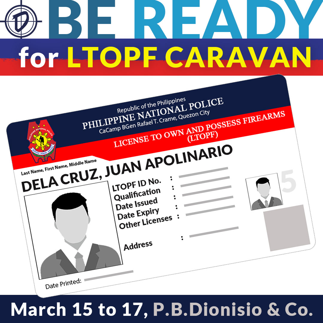 Be ready for the ltopf caravan this march 15 to 17 2022 at pbdionisio