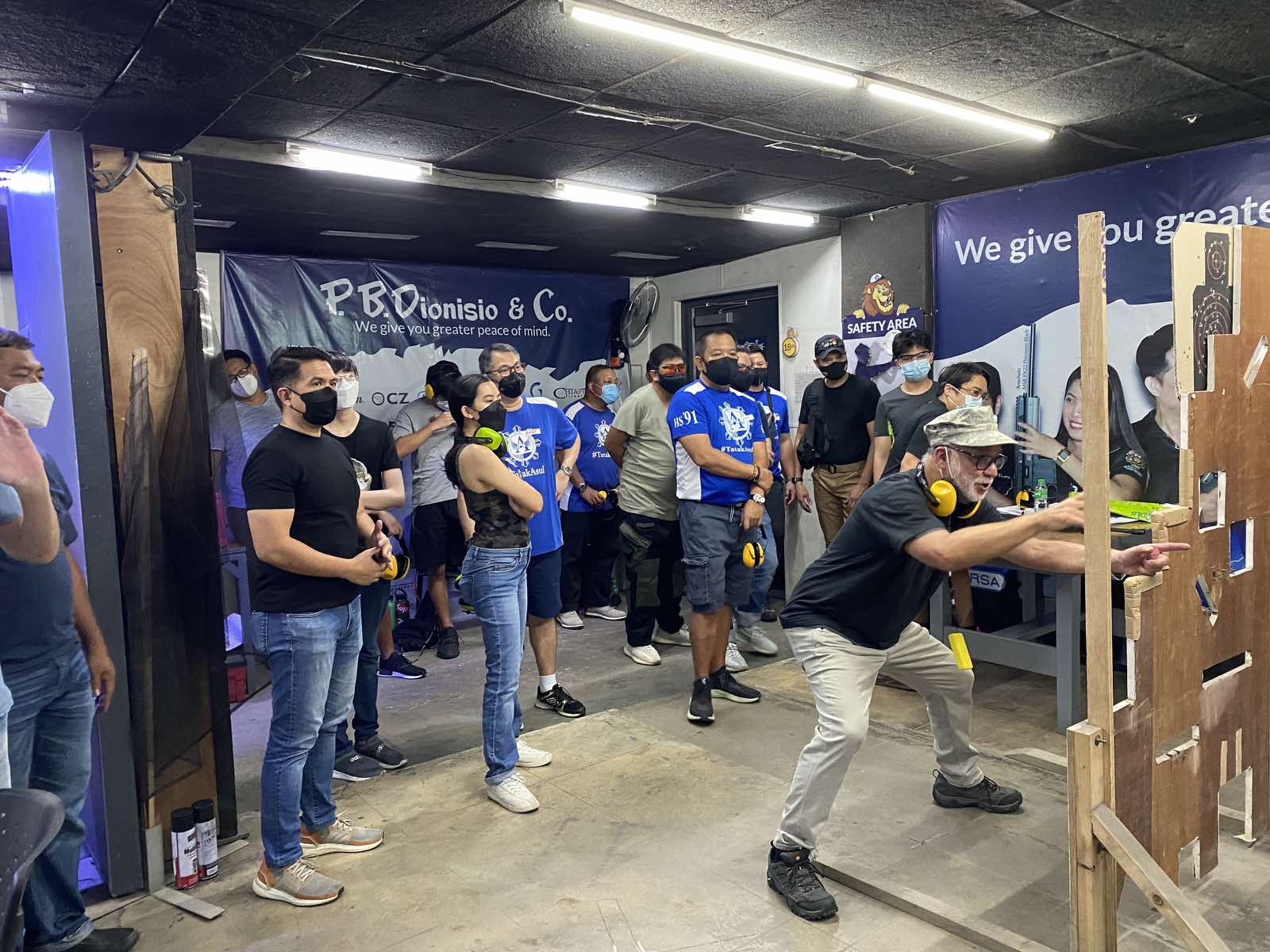 Corporate events at the PBDionisio Indoor Range Corporate events at the PBDionisio Indoor Range