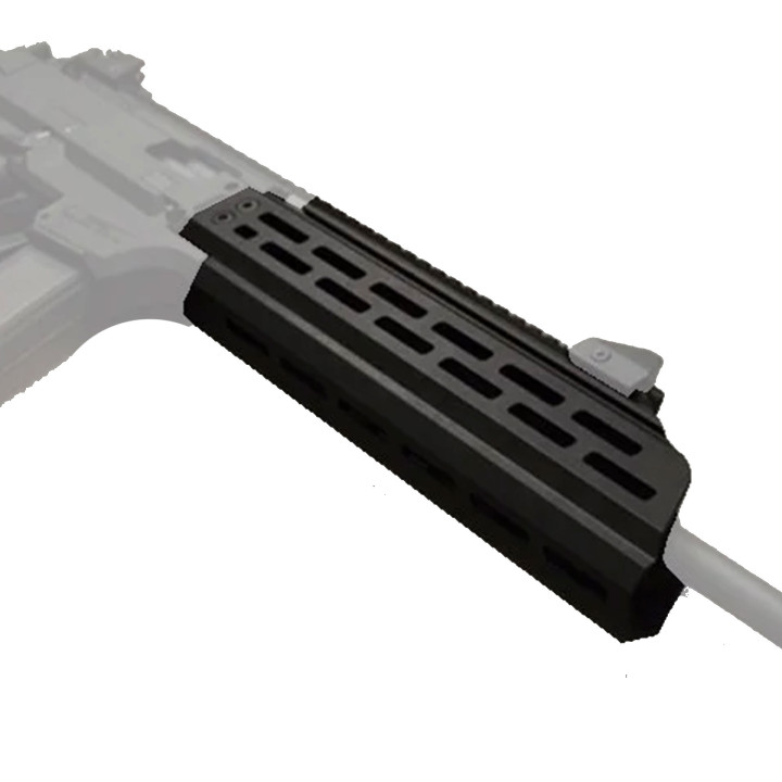 HBI M-Lok Handguard 11.5" angle Complete Kit Black for scopion Evo 3