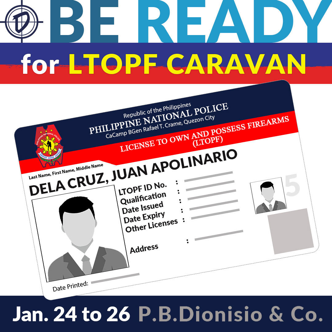 LTOPF Caravan on January 24 to 26, 2023 at P.B.Dionisio & Co.