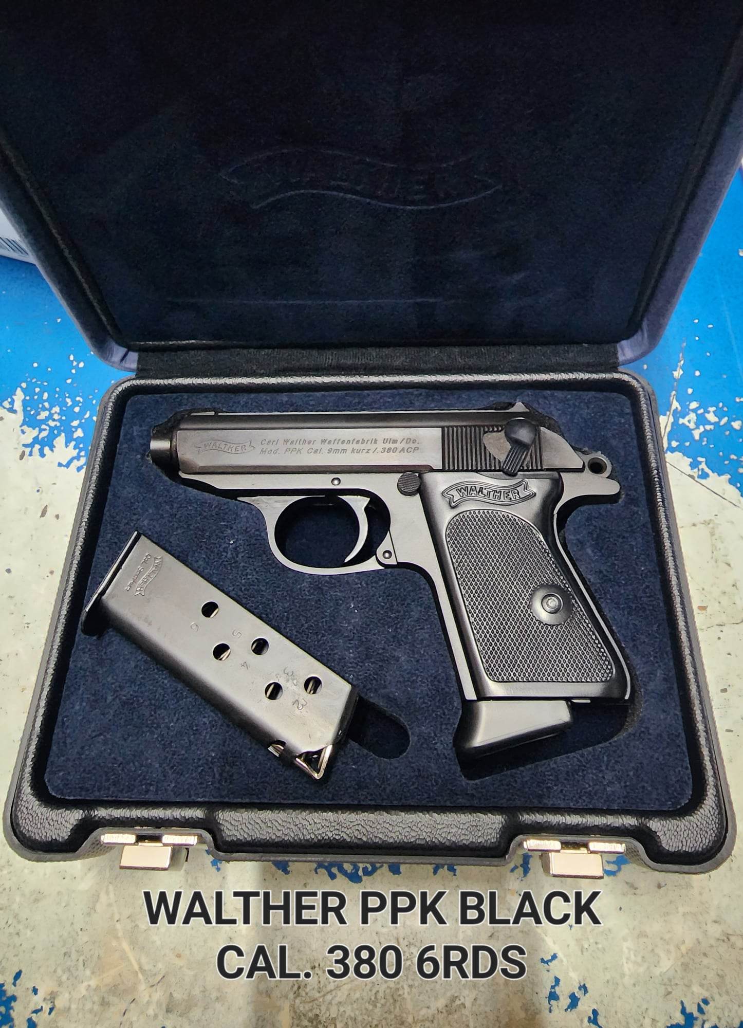 WALTHER Pistol PPK Black Cal.380 3.6