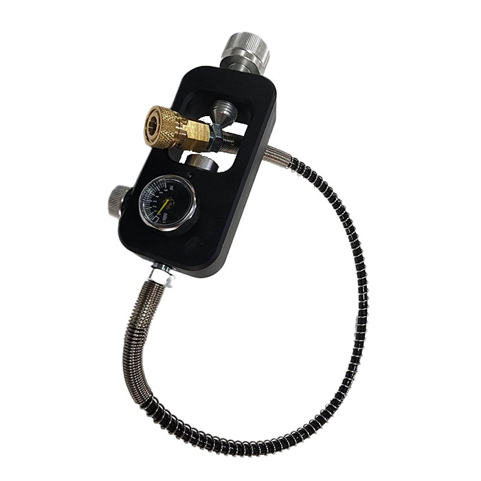 TOPA Scuba Fill Station w/ 24" hose 8mm Quick detach coupling