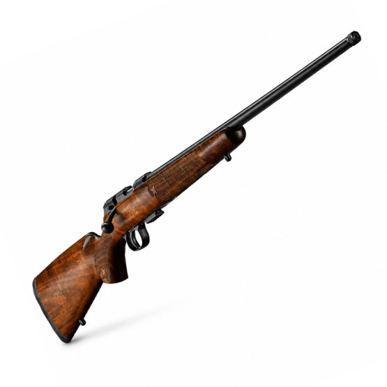 CZ Rifle "457" AMERICAN (Walnut Stock) Cal.22LR, 5rds. Bolt Action 25″ bbl .Walnut Stock, Adjustable Trigger, Cheekpiece, Detachable Magazine #5084-8082-MAAMAAX