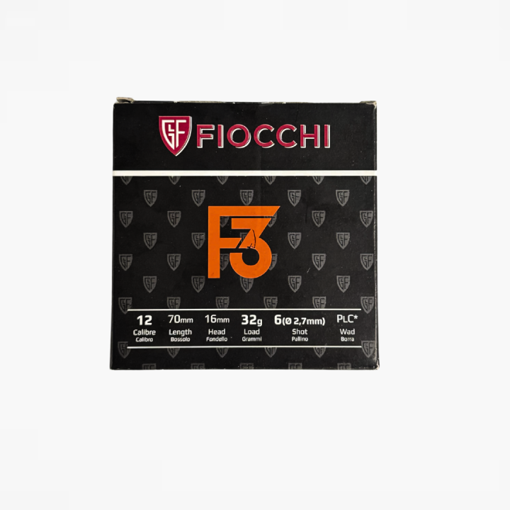 FIOCCHI F3 Practical Shooting Cal. 12 gauge, 12/70/16, transparent, 32g., #6, 400 m/s #862866