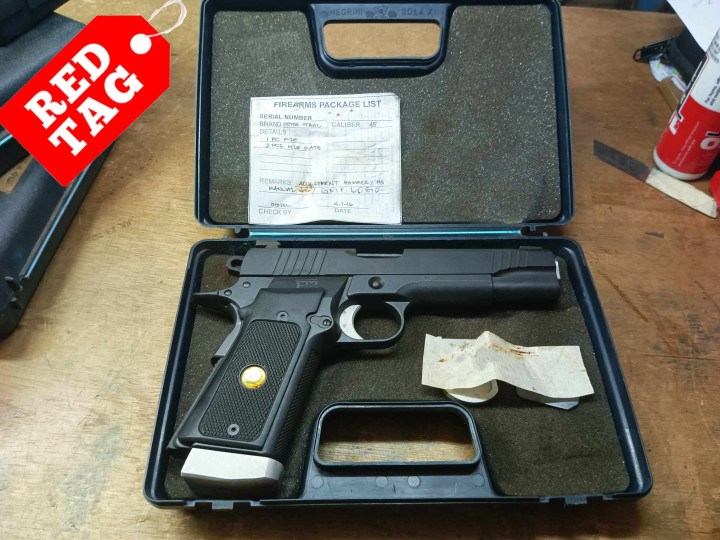 PETERS STAHL PISTOL, Cal. 45, (Customized)