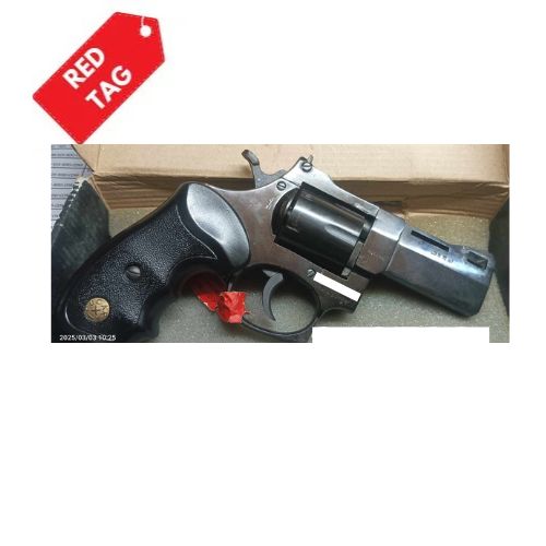 REXIO REVOLVER Model "Pucara" Cal.38SPL 21/2" Blue Finish-Plastic Grip #1RXO-38-P382SB-N *Scratch unit, faded color