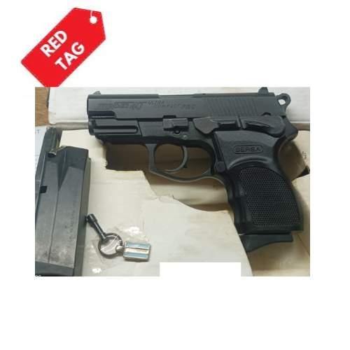 BERSA PISTOL, Ultra Compact PRO, Cal. 40, Blue, 10rds #0BSA-40-UCP-B #Scratches on frame and dent on slide