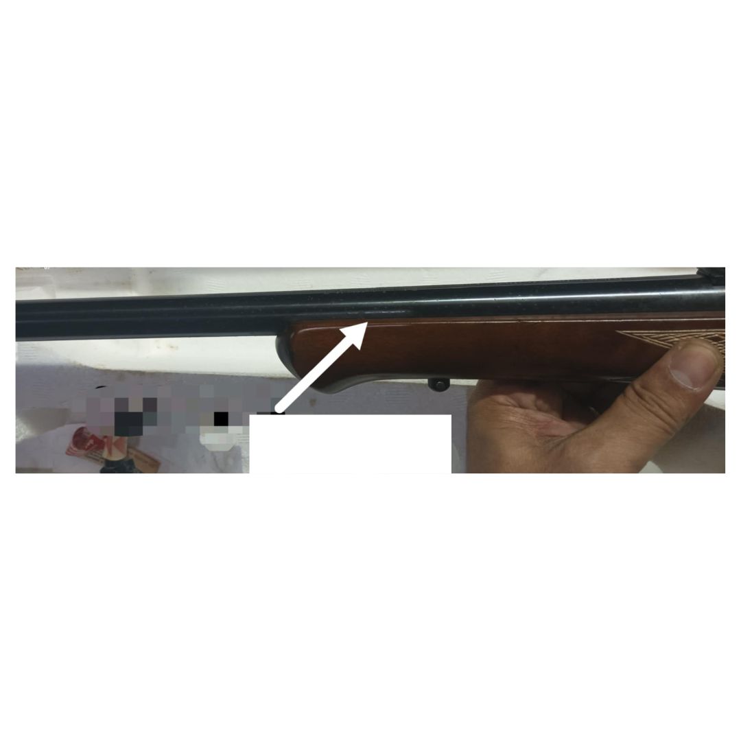 ANSCHUTZ RIFLE, Model "1710STKL", Cal. 22LR, Monte Carlo, Walnut DS Trigger, 5 shots #2ANZ-22-1710STKL *Rust marks on barrel, Dent on Woodstock - Image 2