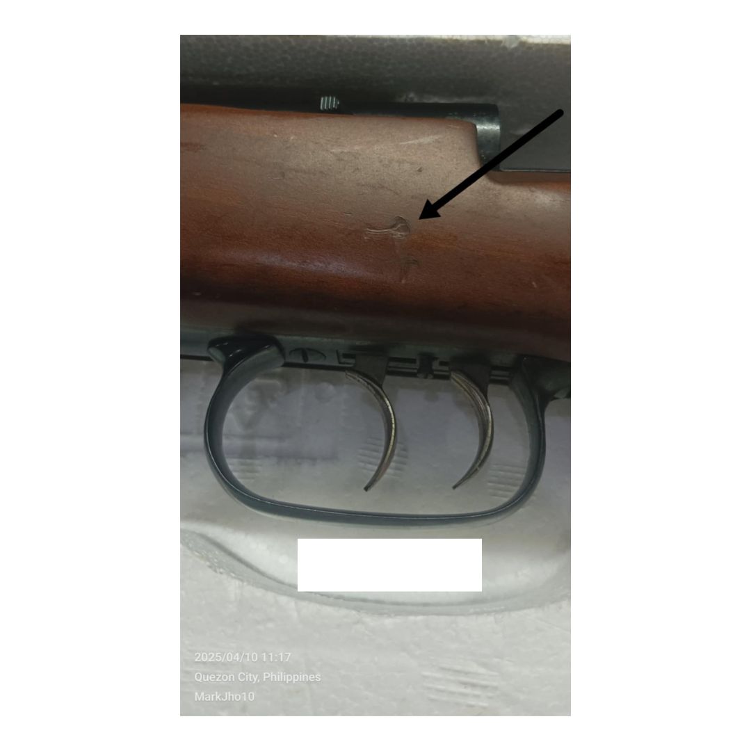 ANSCHUTZ RIFLE, Model "1710STKL", Cal. 22LR, Monte Carlo, Walnut DS Trigger, 5 shots #2ANZ-22-1710STKL *Rust marks on barrel, Dent on Woodstock - Image 3