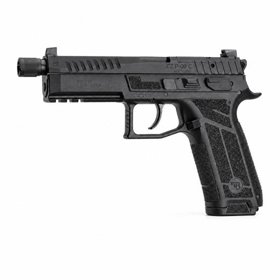 PISTOL CZ Model "P-09 C NOCTURNE SR" Cal.9MM, fiberglass-reinforced polymer frame, 15 rds magazine capacity, Luminescent sight, Tritium sight, #0714-0750-TDRBETX
