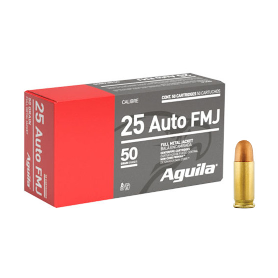 AGUILA Cal.25 AUTO Full Metal Jacket 50 grs. #1E252110