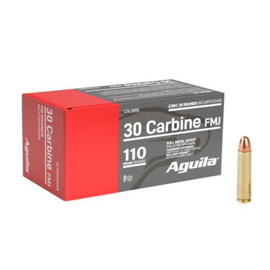 AGUILA Cal.30 CARBINE Full Metal Jacket 110 grs. #1E302110
