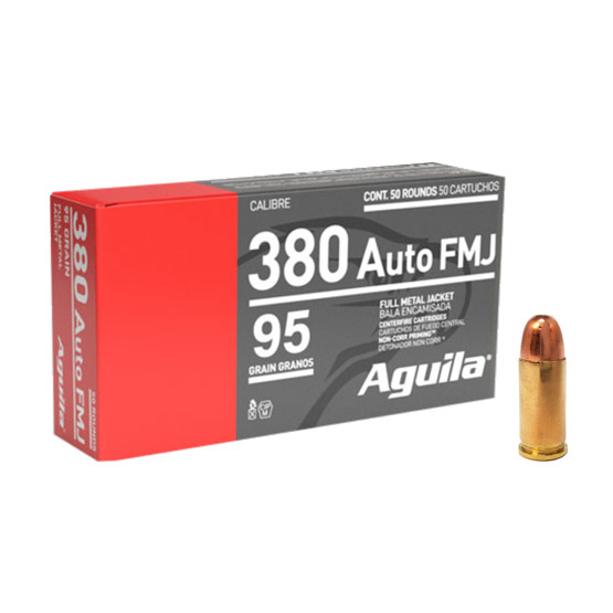 AGUILA Cal.380 AUTO Full Metal Jacket 95 grs. #1E802110