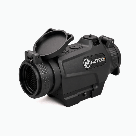 NUTREK OPTICS OCELOT lx20 - Button Switch, with High Base,  1200G Recoil Rating (Fieldtested with 12GA Turkey Load), 1Px7  Waterproof DST11RD