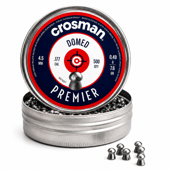 CROSMAN Pellet Model 6-D177 Cal. 177 Domed Pellets 7.6gr. (500/tin)