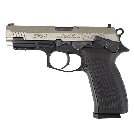 BERSA PISTOL Model TPR9 NICKEL 17 RDS Cal. 9MM