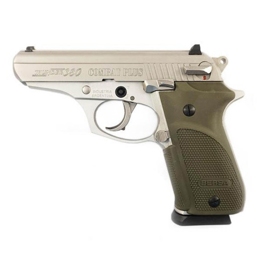 BERSA PISTOL Model THUNDER 380 COMBAT PLUS NICKEL 15 RDS Cal. 380