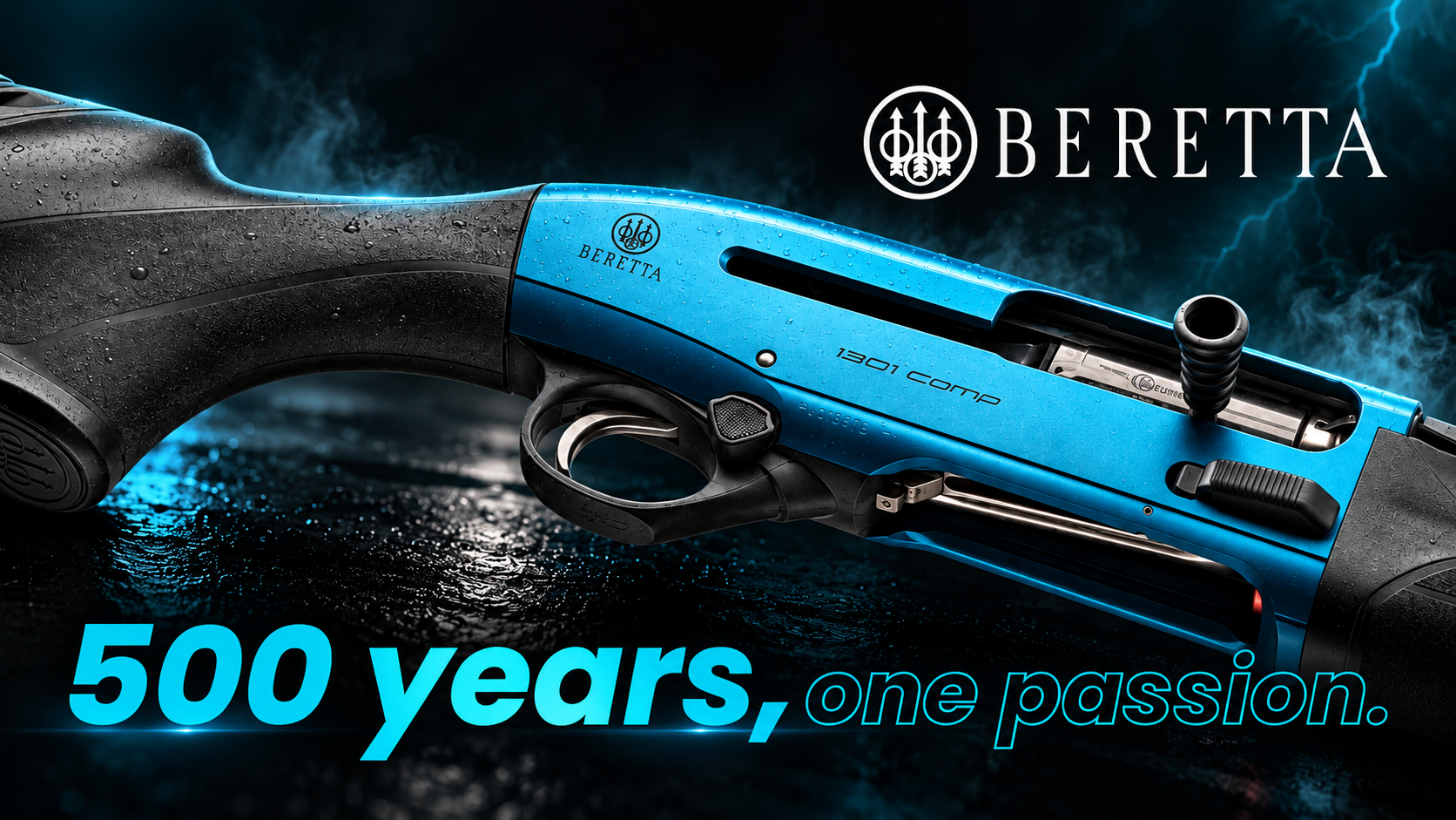 Beretta 1301 Comp_ 500 Years, One Passion
